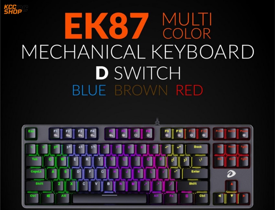DAREU EK87 - Black