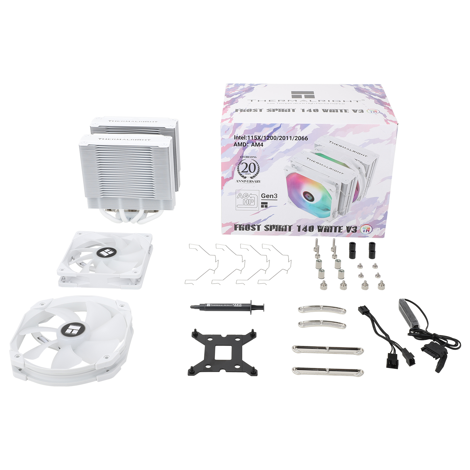 Thermalright Dual-Tower Frost Spirit 140 White V3
