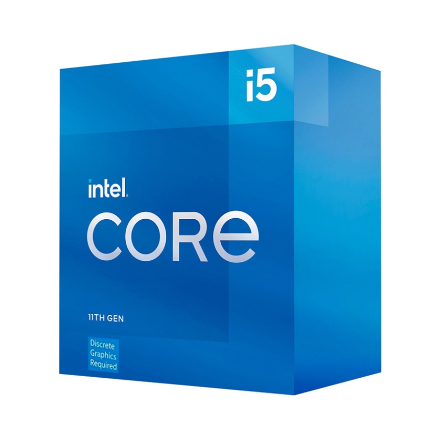 CPU Intel Core i5-11400F (2.6GHz turbo up to 4.4Ghz, 6 nhân 12 luồng, 12MB Cache, 65W)