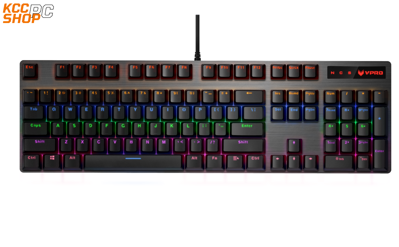 àn phím cơ gaming RAPOO V500Pro US BLACK