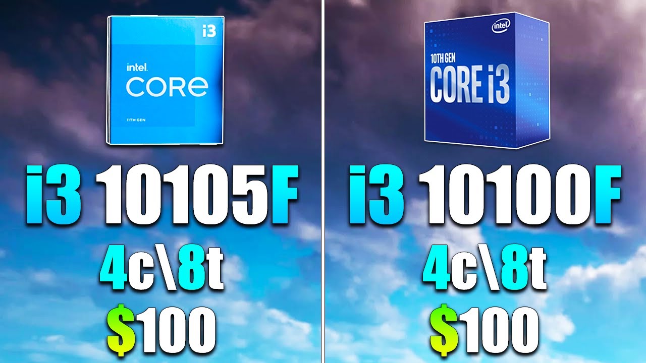 CPU Intel Core i3-10105F