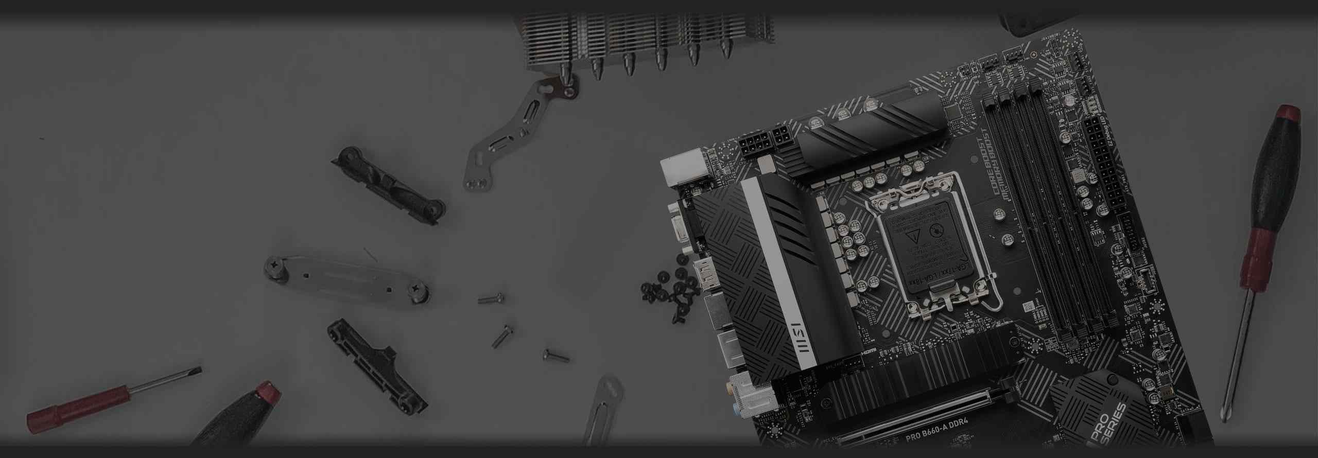 Mainboard MSI PRO B660-A DDR4 thân thiện với người dừng