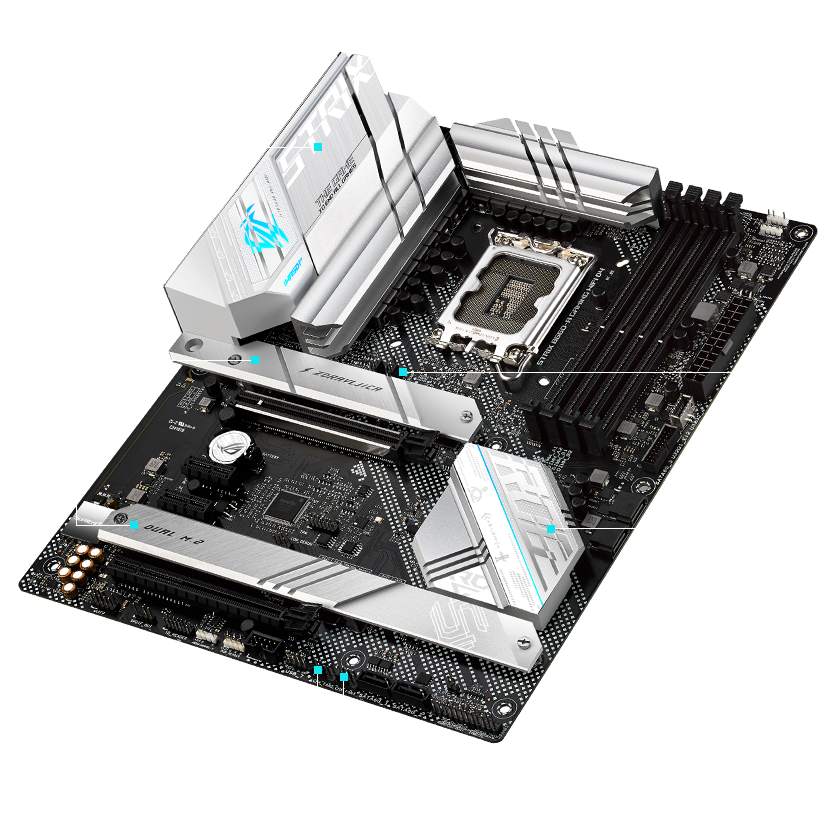 Mainboard Asus ROG STRIX B660-A GAMING WIFI D4 - Làm mát