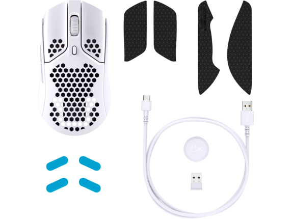 Chuột HyperX Pulsefire Haste White Pink