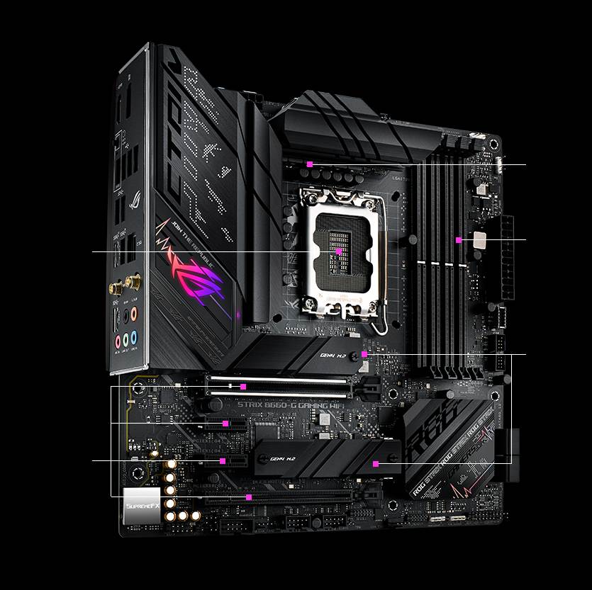 Mainboard Asus ROG STRIX B660-G GAMING WIFI DDR5