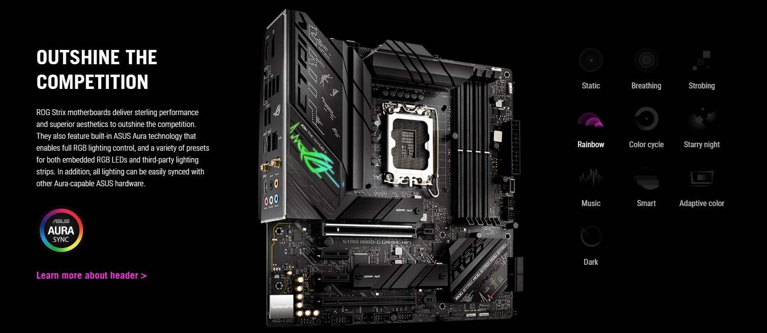 Mainboard Asus ROG STRIX B660-G GAMING WIFI DDR5