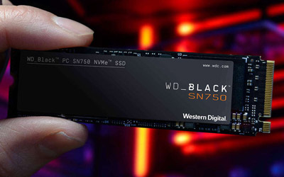 SSD Western Digital Black SN750 PCIe Gen3 x4 NVMe M.2 2TB WDS200T3X0C