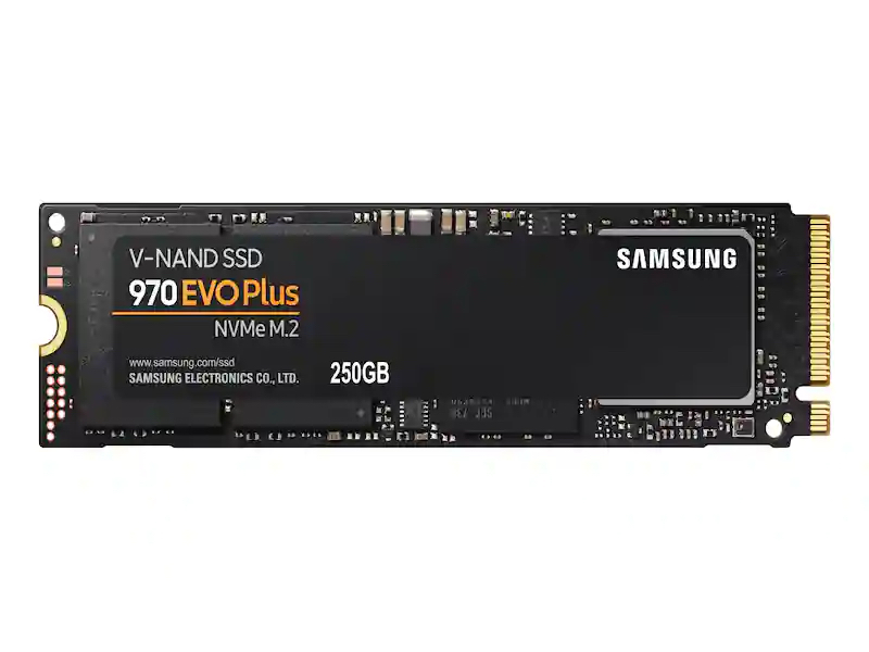 SSD Samsung 970 EVO Plus PCIe NVMe V-NAND M.2 2280 250GB MZ-V7S250BW