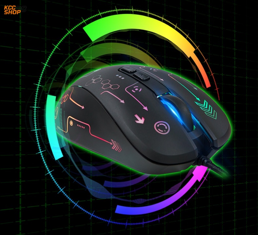 Chuột Fuhlen Nine Series G90S Gaming Black USB