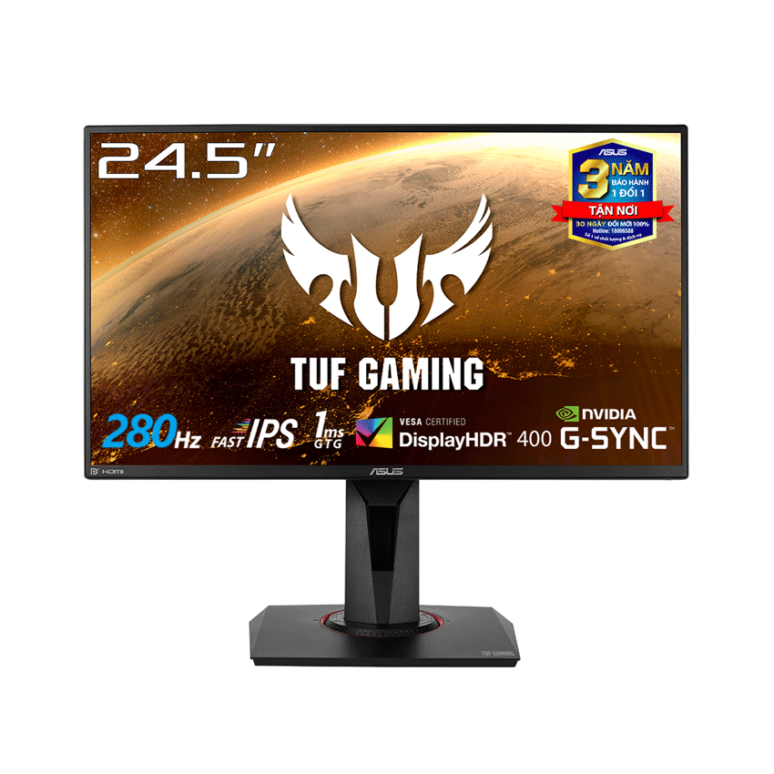 Màn Hình ASUS VG259QM 24.5 inch IPS 280Hz 1ms G-SYNC Loa