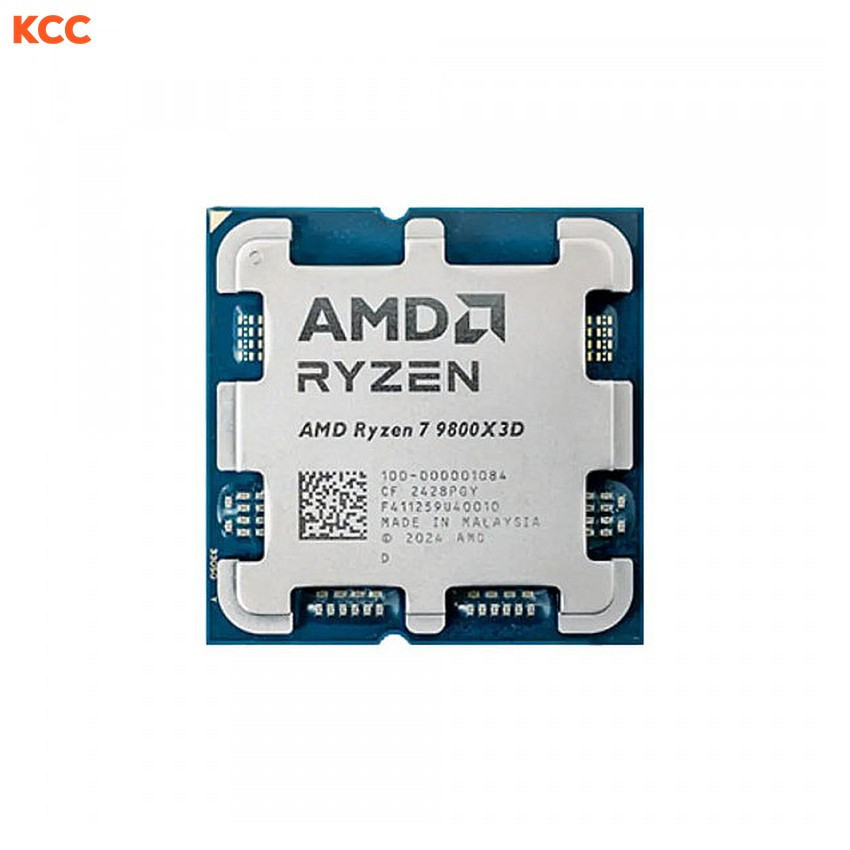 CPU AMD Ryzen 7 9800X3D Tray (4.7GHz Boost 5.2GHz / 8 nhân 16 luồng / 104MB / AM5) (Full VAT)
