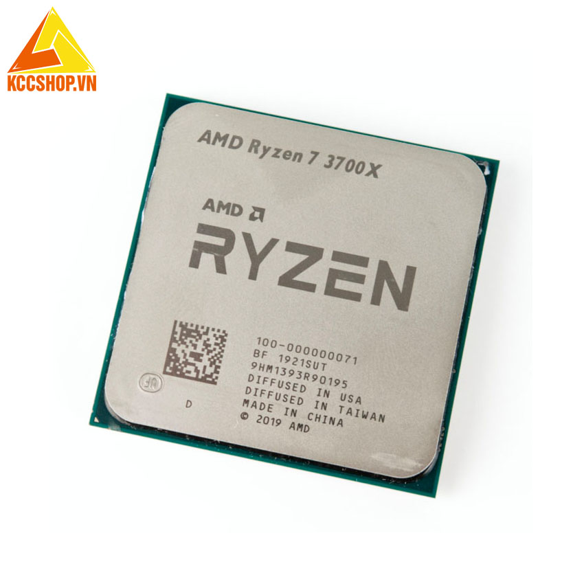 CPU AMD Ryzen 7 3700X Tray (3.6GHz turbo up to 4.4GHz, 8 nhân 16 luồng, 36MB Cache, 65W) - Socket AMD AM4 (Full VAT)