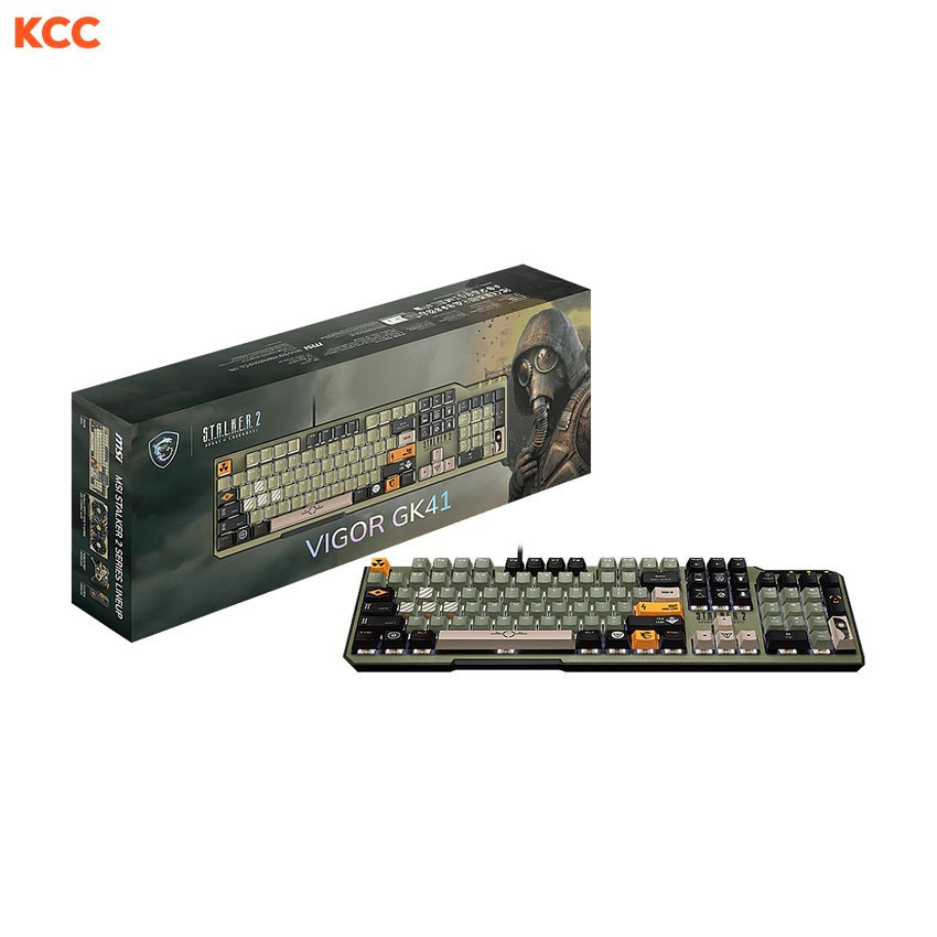 Bàn phím gaming MSI VIGOR GK41 STALKER 2 EDITION
