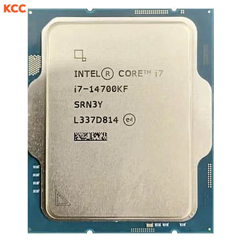 CPU Intel Core i7 14700KF Tray (3.4 Ghz up to 5.6 GHz, 20 Nhân 28 Luồng, 33 MB Cache) (Full VAT)