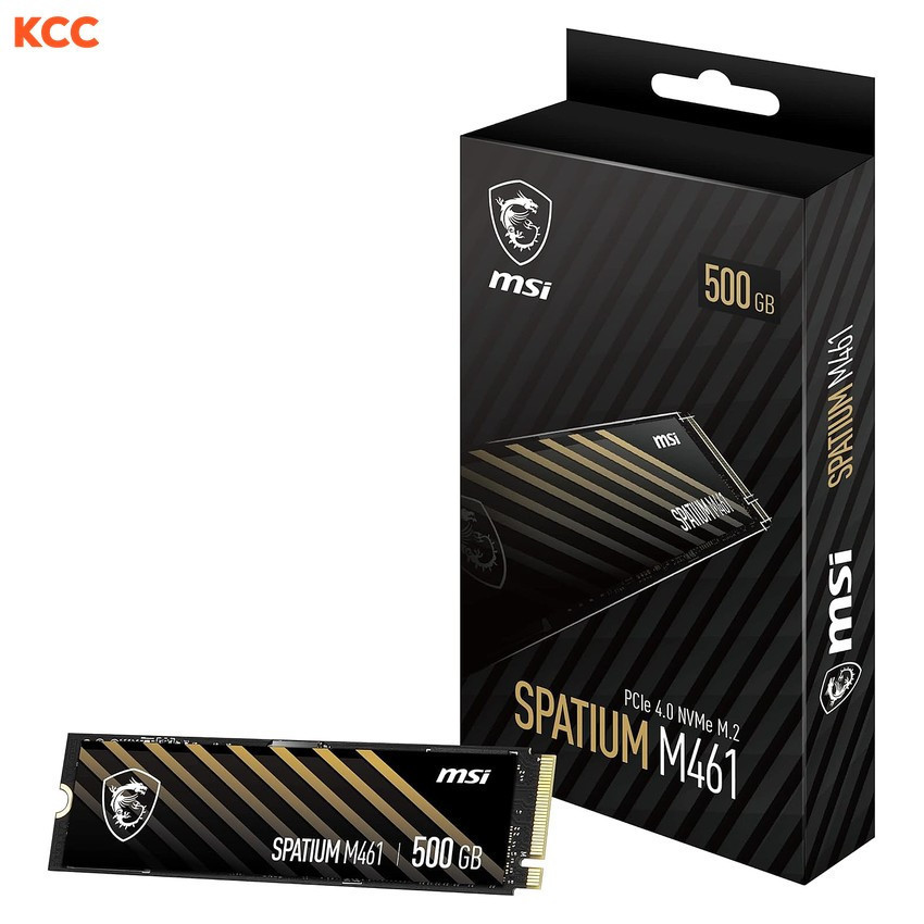 Ổ cứng SSD MSI SPATIUM M461 PCIe 4.0 NVMe M.2 500GB