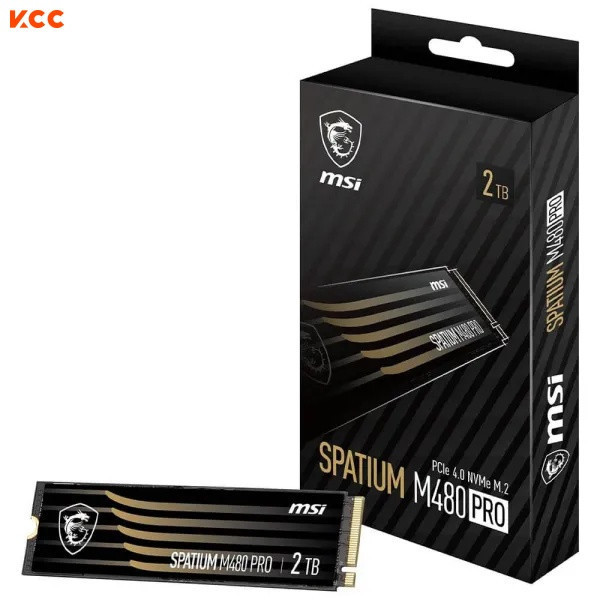 Ổ cứng SSD MSI M480 PRO PCIe 4.0 NVMe M.2 2TB