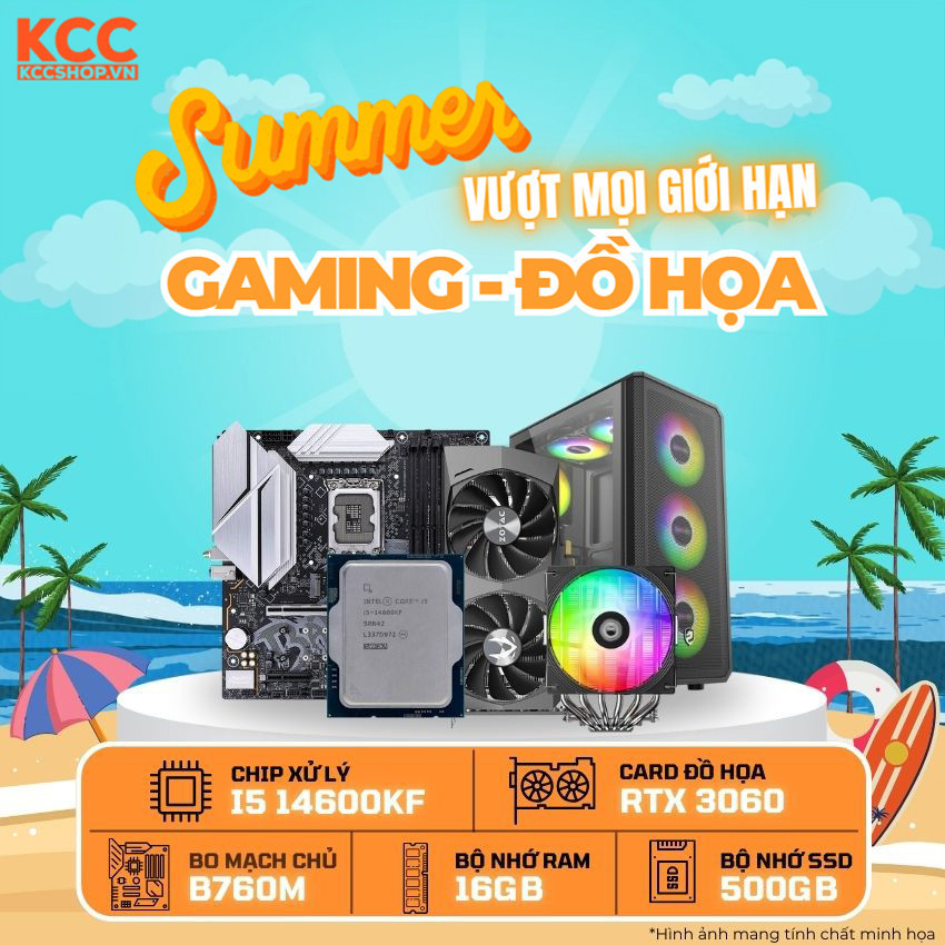 PC KCC Intel i5-14600KF / VGA RTX 3060