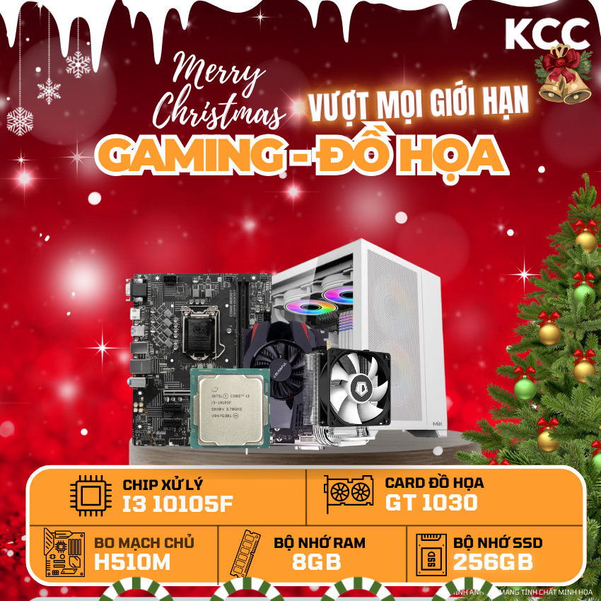 PC KCC Intel I3-10105F / VGA GT 1030