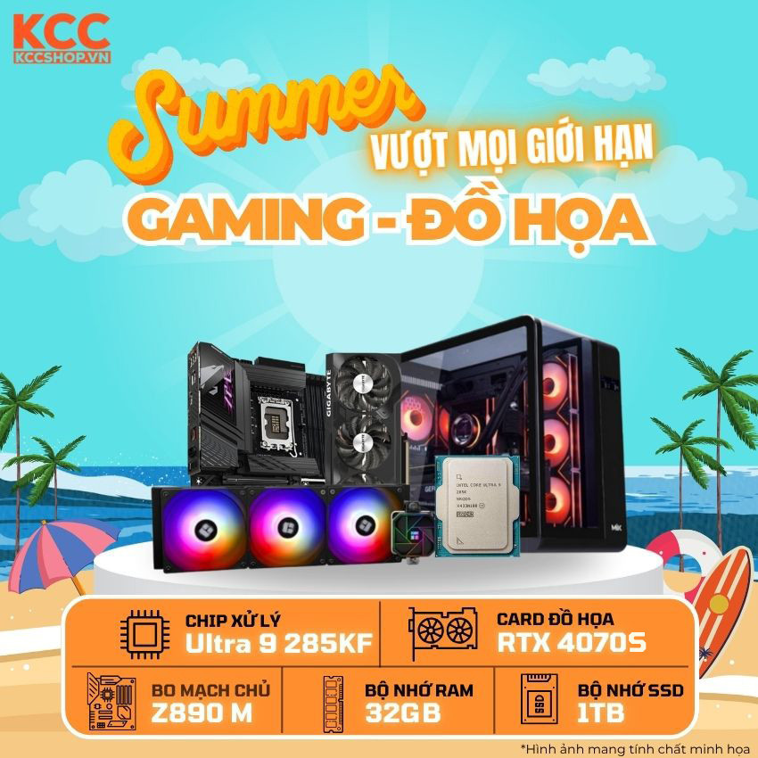 PC KCC Intel U9-285K / VGA RTX 4070 Super