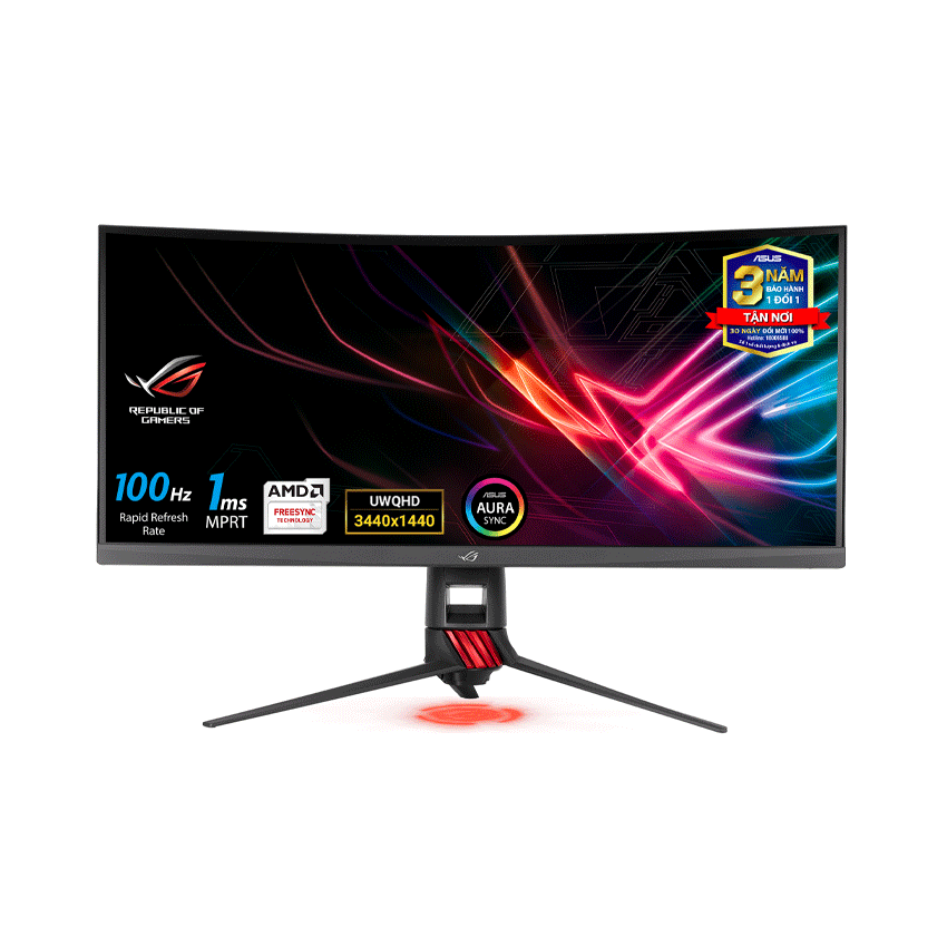 Màn hình Asus ROG Strix XG35VQ (35" /2K/VA/1ms/100Hz/21:9/100Hz/Màn hình cong)