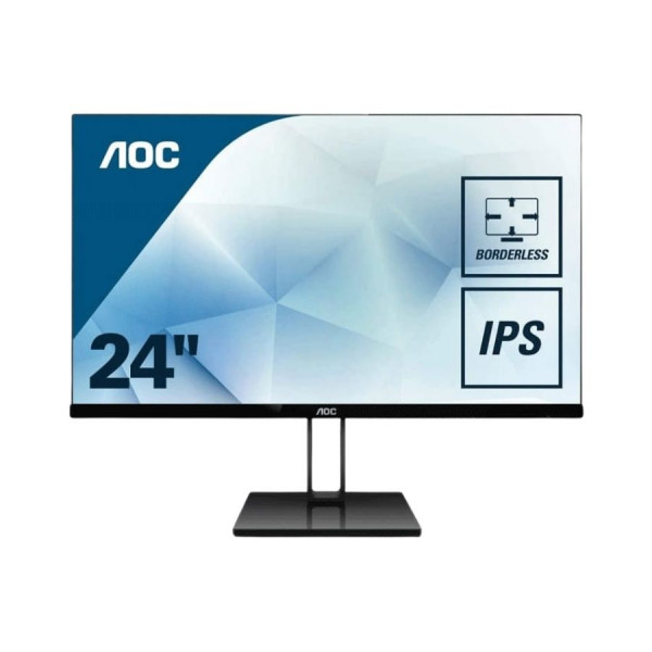 Màn hình AOC 24V2Q (23.8 inch/LED/IPS/75Hz/250cd/m²/DP+HDMI/5ms)