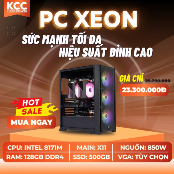PC KCC Server Xeon Platinum 8171M / X11 3647 SE550 (Dual CPU)