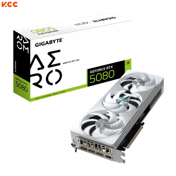 VGA Gigabyte GeForce RTX 5080 AERO OC SFF 16G (GV-N5080AERO OC-16GD)