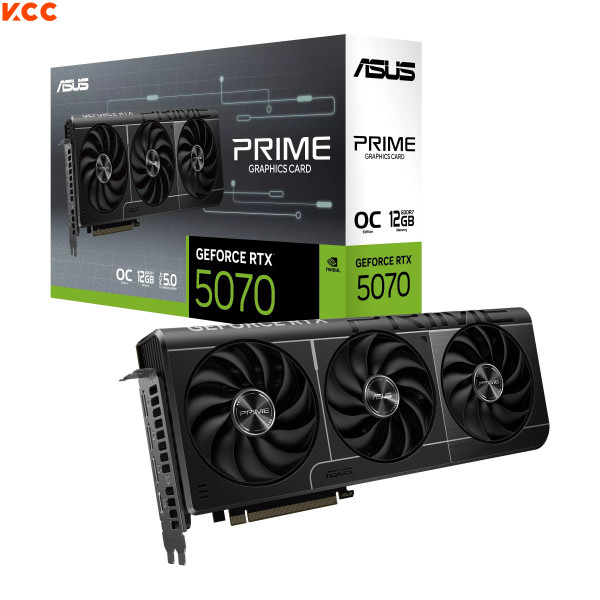 VGA Asus Prime GeForce RTX 5070 OC Edition 12GB GDDR7 (PRIME-RTX5070-O12G)