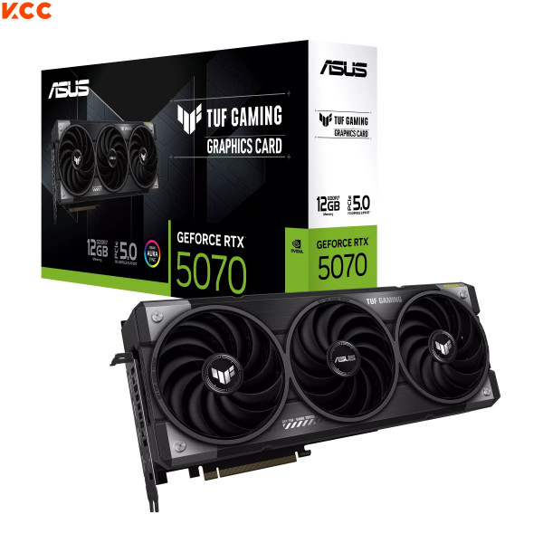 VGA Asus TUF Gaming GeForce RTX 5070 12GB GDDR7 (TUF-RTX5070-12G-GAMING)