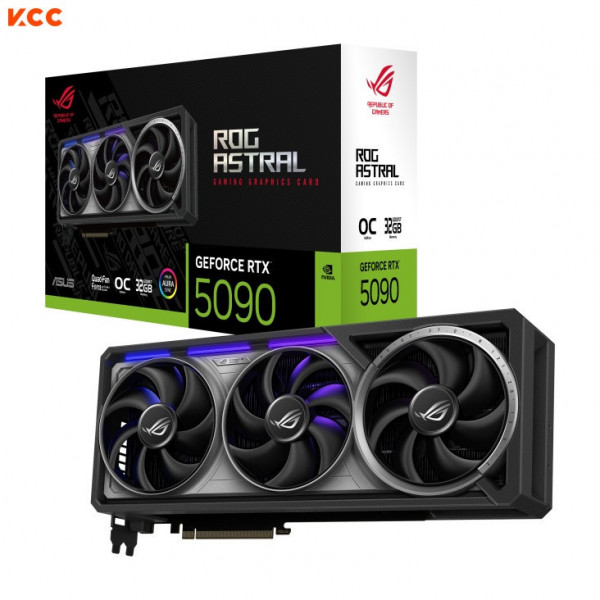 VGA Asus ROG Astral GeForce RTX 5090 32GB GDDR7 OC Edition (ROG-ASTRAL-RTX5090-O32G-GAMING)