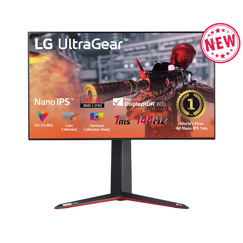 Màn hình LG 27GN950-B (27inch/4K/NanoIPS/144Hz/1ms+USB/GSync)