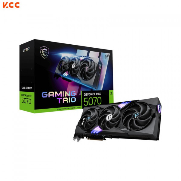 VGA MSI GeForce RTX 5070 12G GAMING TRIO OC