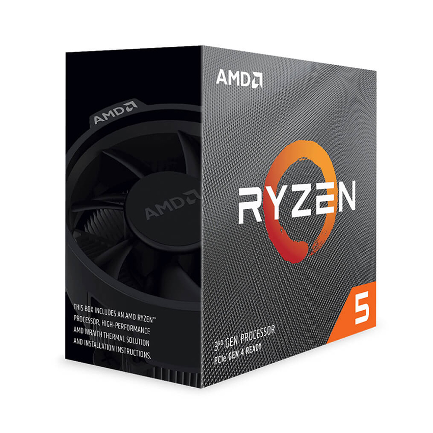 CPU AMD Ryzen 5 3400G (3.7GHz turbo up to 4.2GHz, 4 nhân 8 luồng, 4MB Cache, Radeon Vega 11, 65W) - Socket AMD AM4