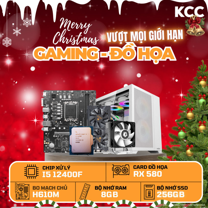 PC KCC Intel i5-12400F/13400F / VGA RX 580