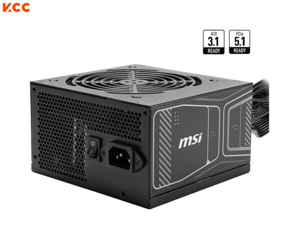 Nguồn máy tính MSI MAG A750GN 750W PCIE5 80 Plus Gold