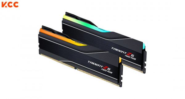 Ram Desktop Gskill Trident Z5 Neo RGB 64GB (32GBx2) CL26 DDR5 6000Mhz (F5-6000J2636G32GX2-TZ5NR)