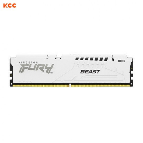 Ram Kingston FURY Beast (KF552C40BW-16) 16GB (1x16GB) C40 5200MHz DDR5 White
