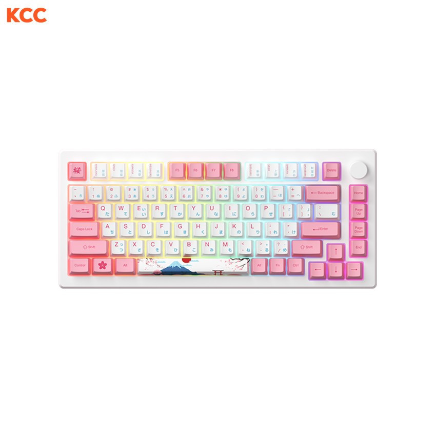 Bàn phím AKKO MOD007B-HE PC Tokyo Sakura Pink Magnetic Switch