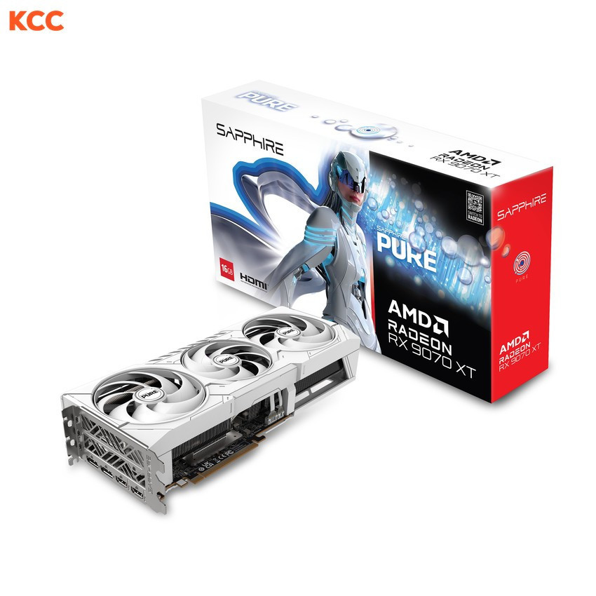 Card màn hình SAPPHIRE PURE RX 9070 XT GAMING OC 16GB