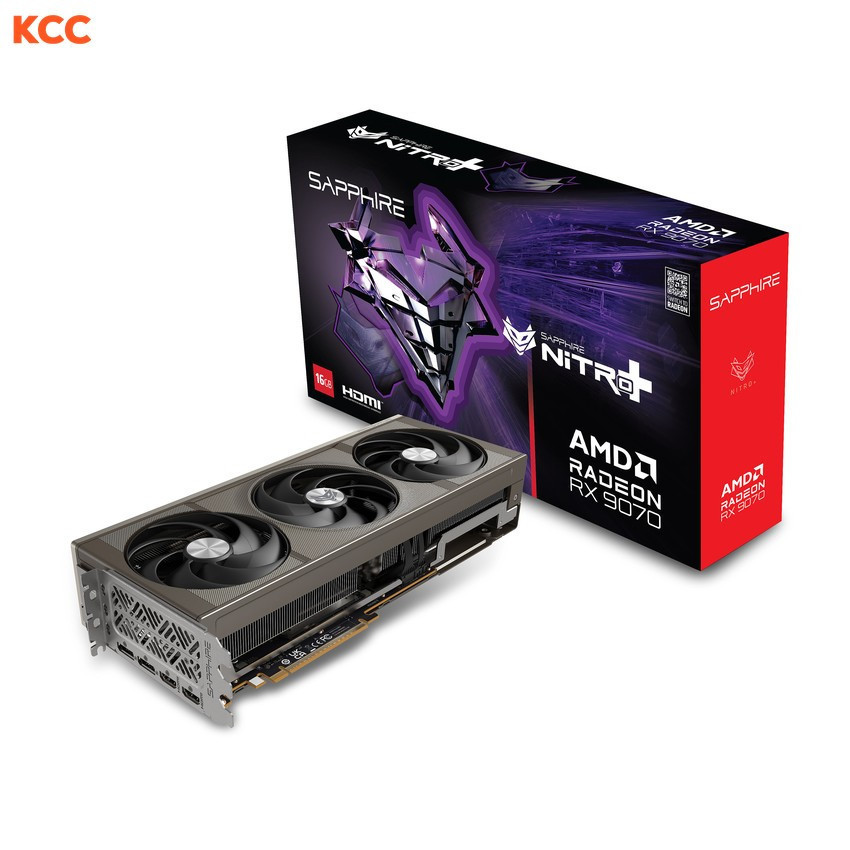 Card màn hình SAPPHIRE NITRO+ RX 9070 GAMING OC 16GB