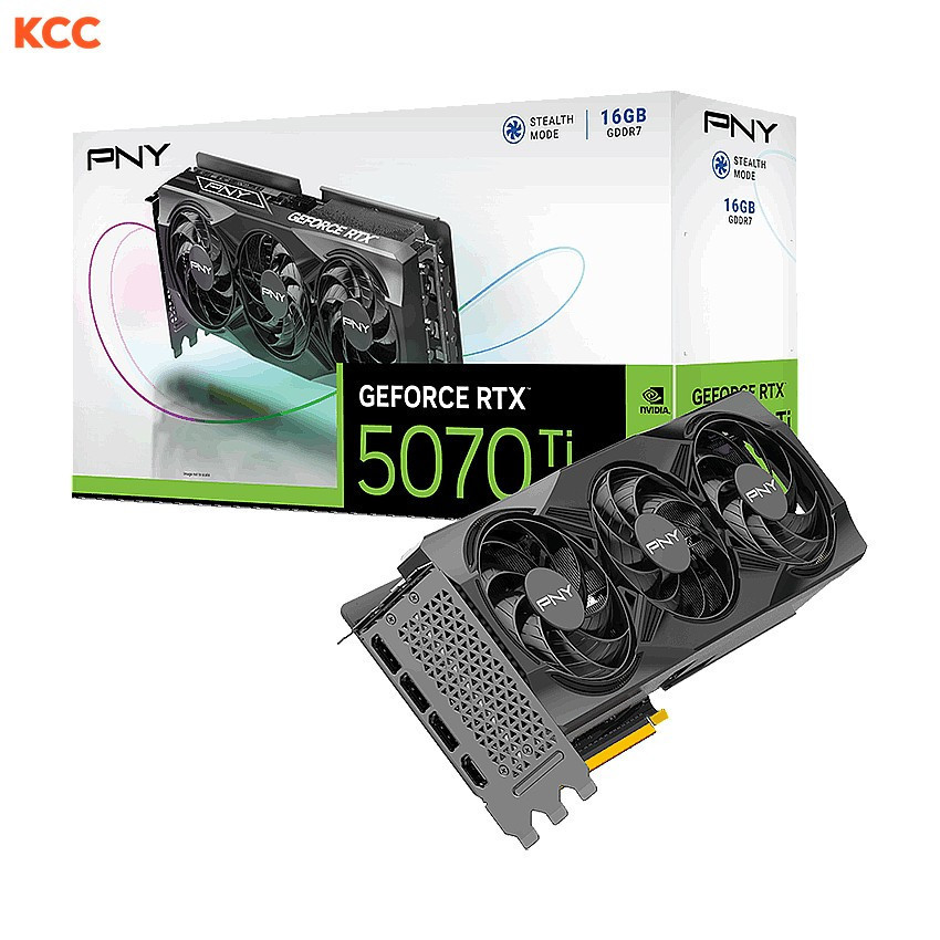 VGA PNY GeForce RTX 5070 Ti Triple Fan