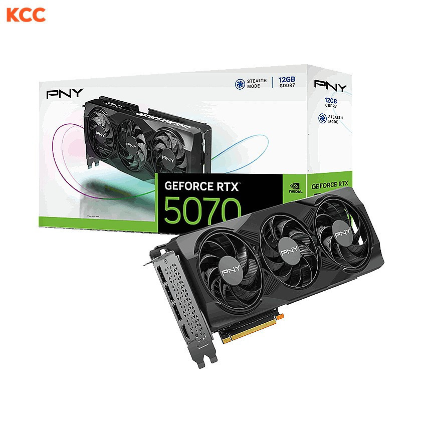 VGA PNY GeForce RTX 5070 Triple Fan (VCG507012TFXPB1)