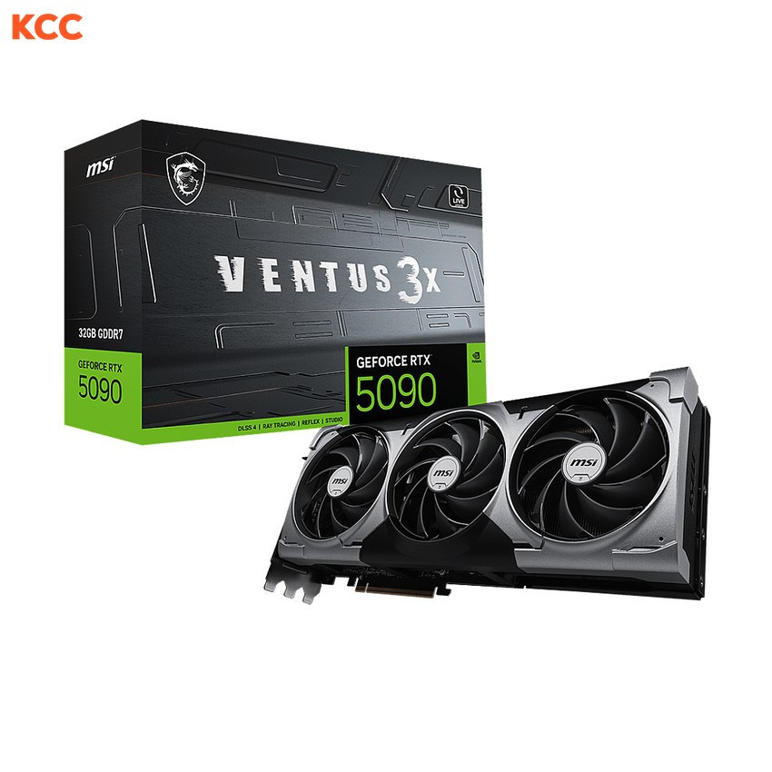 Card màn hình MSI GeForce RTX 5090 32G VENTUS 3X