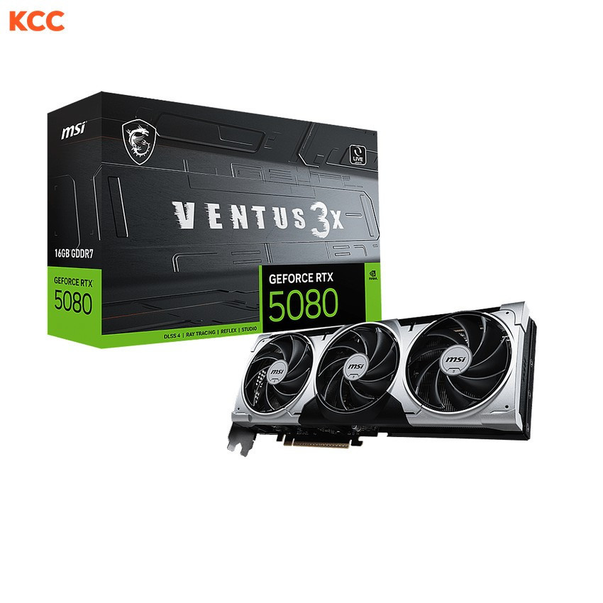 Card màn hình MSI GeForce RTX 5080 16G VENTUS 3X PLUS