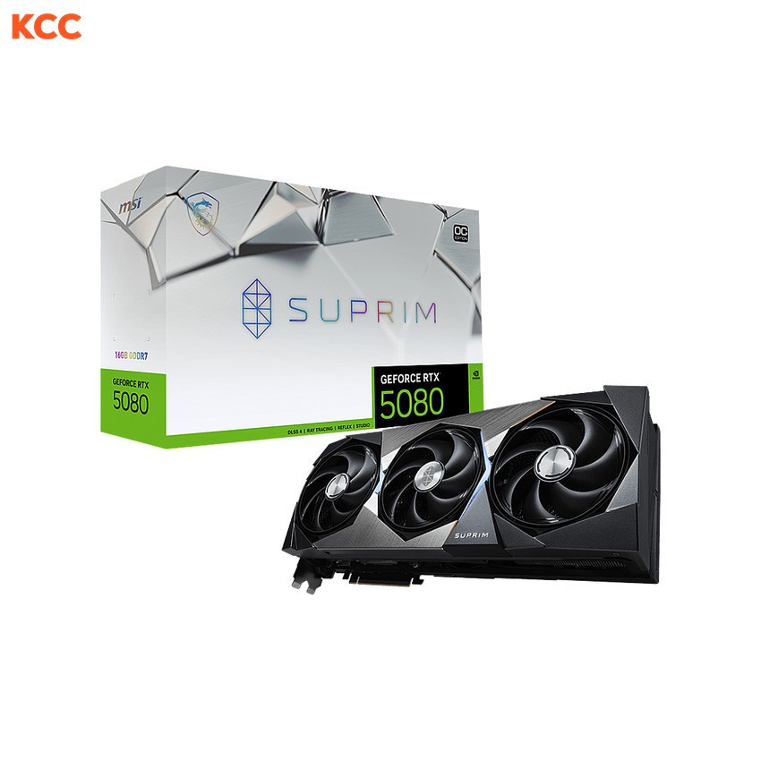 Card màn hình MSI GeForce RTX 5080 16G SUPRIM OC