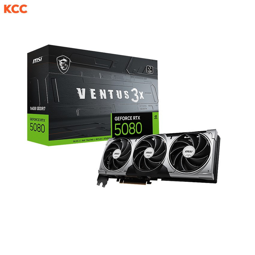 Card màn hình MSI GeForce RTX 5080 16G VENTUS 3X