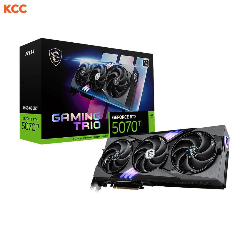 Card màn hình MSI GeForce RTX 5070 Ti 16G GAMING TRIO PLUS