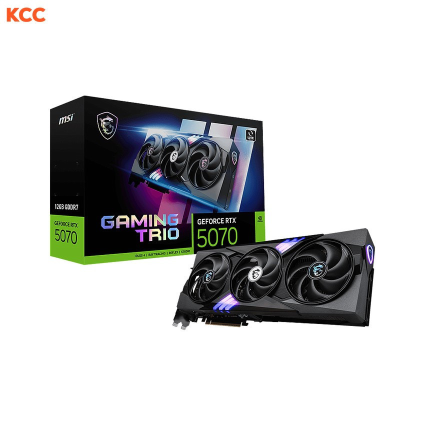 Card màn hình MSI GeForce RTX 5070 12G GAMING TRIO