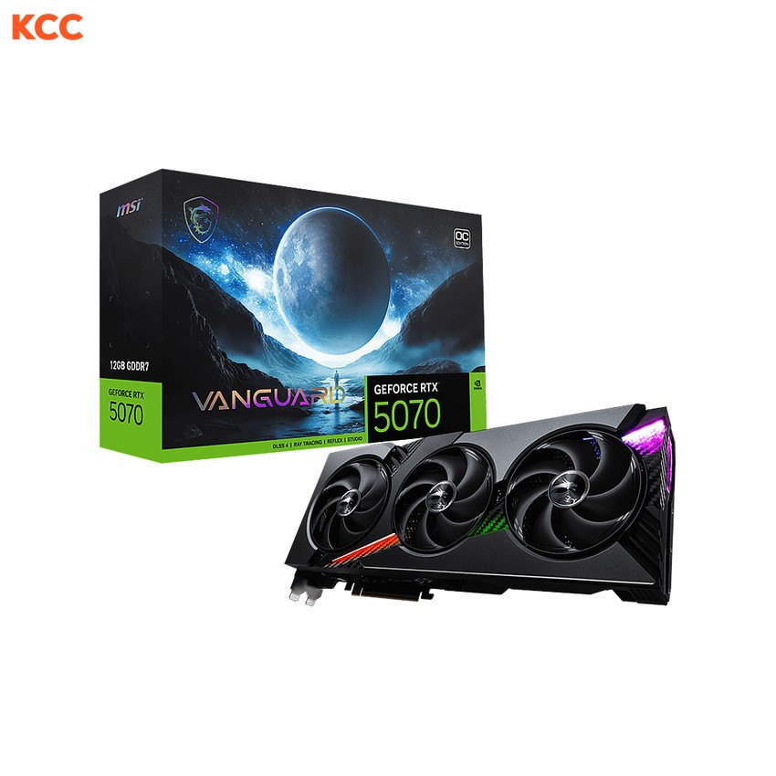 Card màn hình MSI GeForce RTX 5070 12G VANGUARD OC