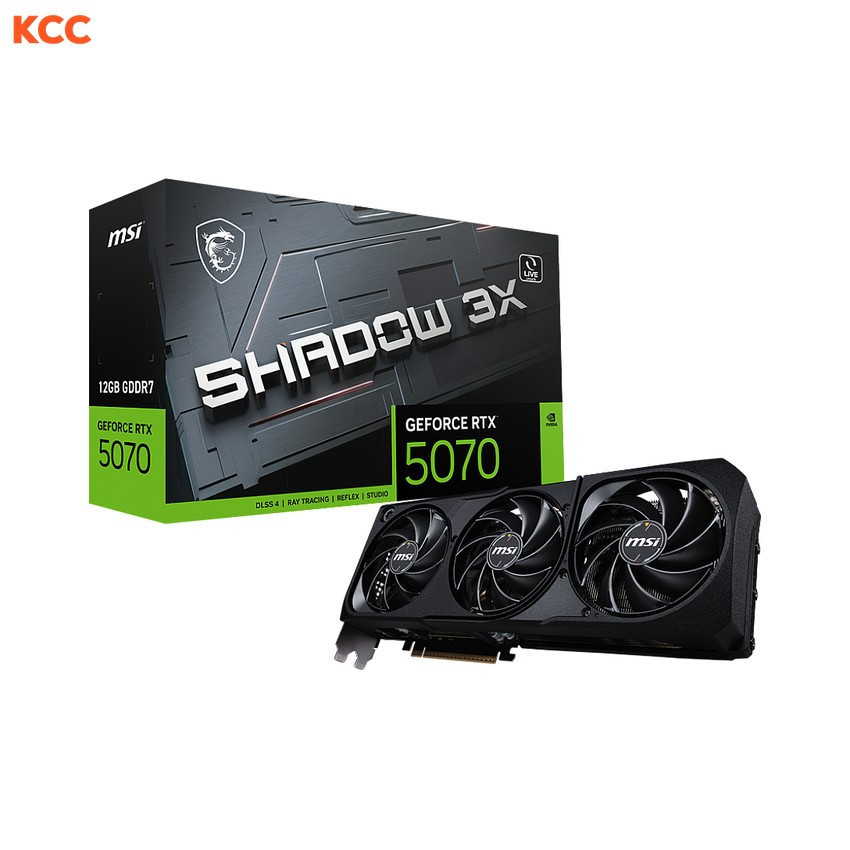 Card màn hình MSI GeForce RTX 5070 12G SHADOW 3X